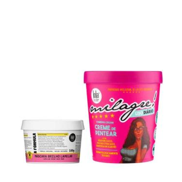 Imagem de Kit Lola A Fórmula com Máscara 100ml e Milagre! Creme para Pentear 450