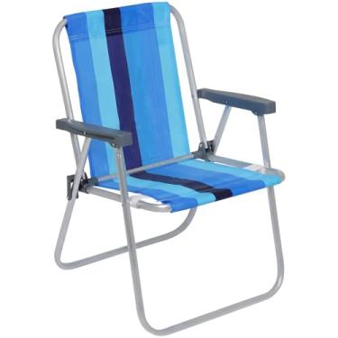 Imagem de Bel - Cadeira de Praia Alta em Alumínio Estampas Sortidas