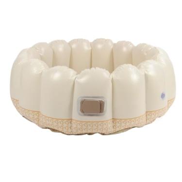 Imagem de Generic Cercadinho de Bola Redonda, Piscina de Bolinhas Inflável de PVC Dobrável Multiuso para Casa para bebê