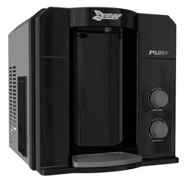 Imagem de Purificador de água Leaf Pury preto refrigerado 220V