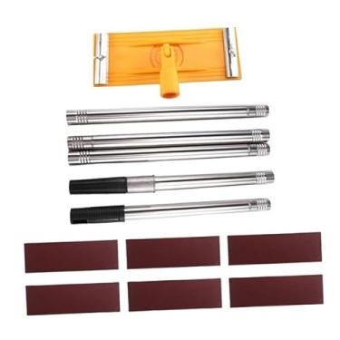 Imagem de FashionCha Lixadeira para Drywall, Disco de Lixa de Parede Atualizado, Rotação de 360 ​​graus, Portátil, com Haste Extensível E Folhas de Lixa,