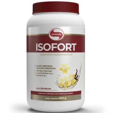 Imagem de Whey Isolado Isofort 900g - Vitafor Suplemento Alimentar *** - VITARFO