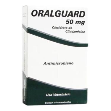 Imagem de Antimicrobiano P/ Cães e Gatos Oralguard 50mg 14 Comp Cepav