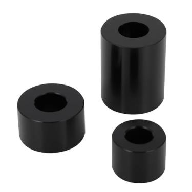 Imagem de USTPO Espaçadores de roda Dirt Bike Billet de alumínio para motocicleta KLX 110 KLX110 KLX 110L 2025 2024 2002-2025 motocicleta Pit Bike preta