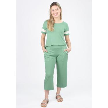 Imagem de Calça Pau a Pique Pantacourt Verde