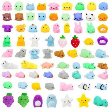 Imagem de Squishy Toys YIHONG Kawaii Mochi 72 unidades para crianças de 3 anos o
