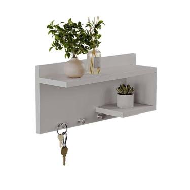 Imagem de Porta chaves Nero Organizador Decoração Casa Branco