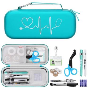 Imagem de Conjunto de ferramentas para enfermeiras BOVKE com estojo de estetoscó