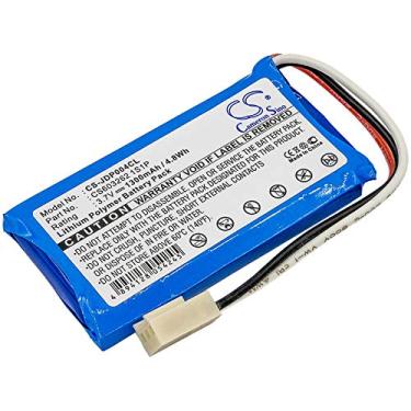 Imagem de 1300mAh Telefone sem fio Bateria de substituição, Compatível com GDP-04,GDP-04A,GDP-04D