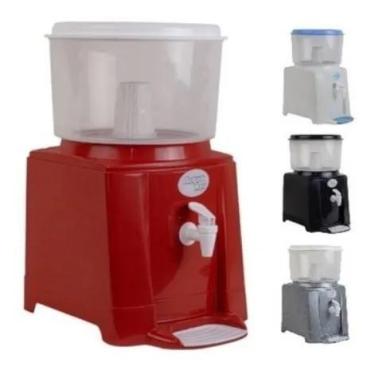 Imagem de Filtro de Água cuba de Barro Acquaplus - Acquamar, Vermelho