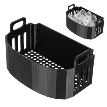 Imagem de Cesta de substituição para máquina de gelo para Magic Chef, alça de fácil aderência, design simplificado para acesso sem esforço ao gelo