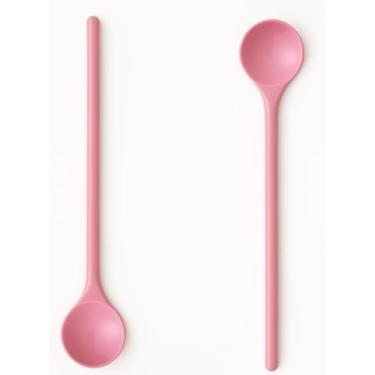 Imagem de Colher Longa de Mesa em Aço Inoxidável, 20cm, Design Clássico, Cabo Ergonômico, Ideal para Sopas e Molhos, Prata, Uso Manual