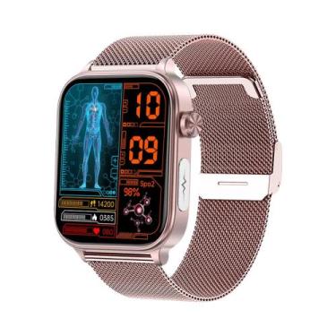 Imagem de Relógio Inteligente Feminino E Masculino Com ECG, PPG, Monitoramento D