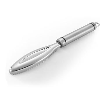 Imagem de Phefop Escova de Limpeza de Escamas de Peixe, Removedor Ergonômico de Aço Inoxidável para Fácil Preparação de Peixes