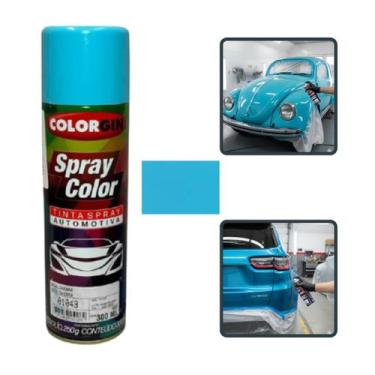 Imagem de SPRAY COLOR AZUL CAICARA SPRAY AUTOMOTIVO COLORGIN 300ml