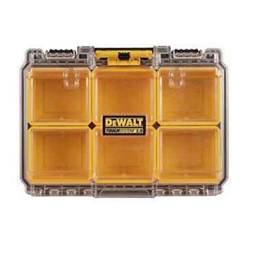 Imagem de Dewalt Maleta Organizadora Compacta com 6 Divisórias, 5,1x14,5x10,3, Material para Guardar para Acessórios, Ferramentas, Modelo DWST08020, 1 Unidade