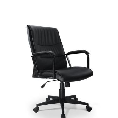 Imagem de Cadeira Giratória Martiflex Eataly Presidente com Braço - Eat0132pt76p