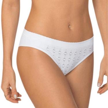 Imagem de Calcinha Angel Sem Costura Trend Loba Lupo - 40460-01, Branco, P