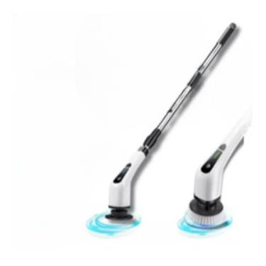 Imagem de Escova Eletrica de Limpeza 9 em 1 Sem Fio Limpador Multiuso Pratico Para Cozinha, Banheiro prático (9 EM 1)