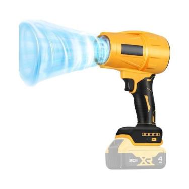 Imagem de Soprador De Folhas Elétrico Sem Fio 20V Com Motor De Alta Velocidade, 