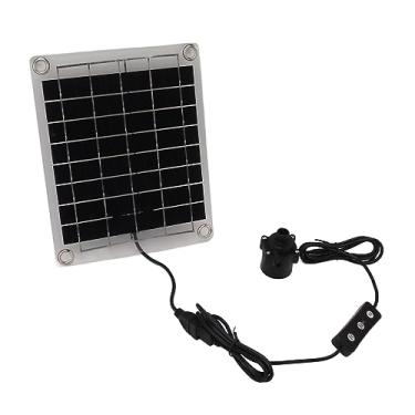 Imagem de Fabater Kit de Bomba de Poço Solar 12V DC, Com Painel Solar de 20W, Bomba de água Submersível, Portátil para Fonte, Poços Profundos, Irrigação, Enchimento de Tanque de água
