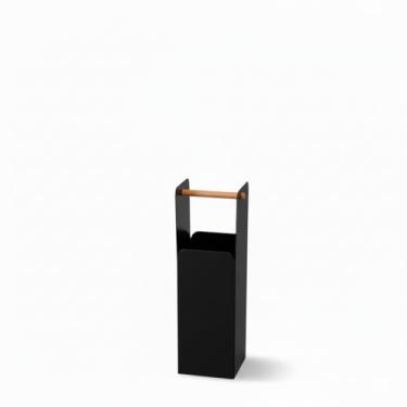 Imagem de Suporte Porta Guarda-Chuva de Chão Minimalista Preto Organizador Hall de Entrada – Geguton