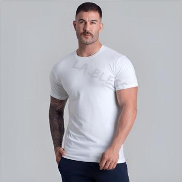 Imagem de Camiseta Com Elastano Algodao Egípcio Original - Tropez, Branco, P