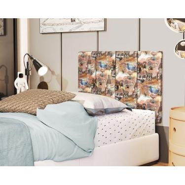 Imagem de Painel Cabeceira Box Infantil 0,90 Cor Rota  - Comprar Moveis em Casa 
