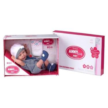 Imagem de Brinquedo Infantil Boneca Anny Doll Menino Marinheiro com Acessórios R