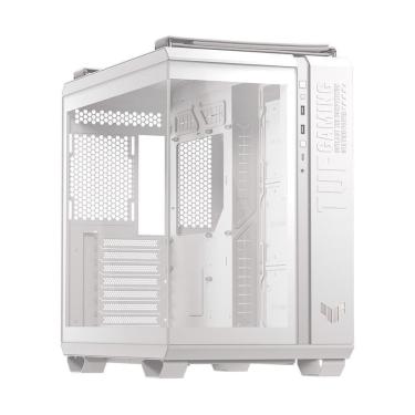Imagem de Gabinete ASUS TUF GT502 HORIZON, Mid Tower, ATX, Lateral Aquário, Branco - 90DC0093-B00020-Unissex