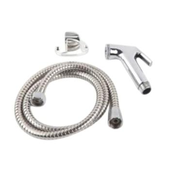 Imagem de Ducha Higienica Cromada Abs, Ducha Intima Mangueira Inox, Duchina De Mao