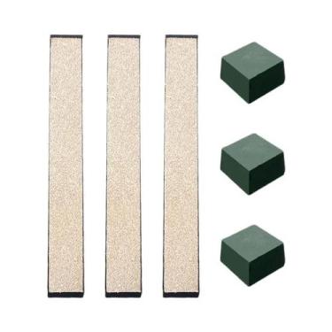 Imagem de Máquina De Afiar Facas Em Couro De Vaca Com Pasta De Polimento, Conjun