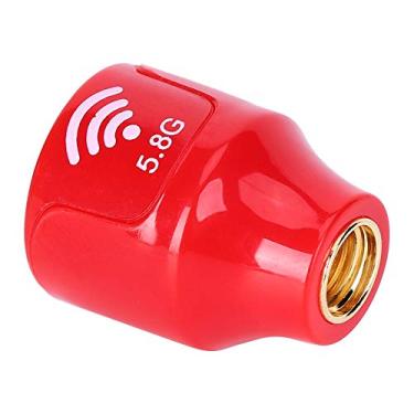 Imagem de Aoresac Antena RHCP de 5,8 Ghz 3 3dBi, Baixa Perda de Alimentador, Fácil Instalar, Alto Ganho Direcional, Omnidirecional para Drone FPV, Adequada para Receptor Transmissor (Vermelha)