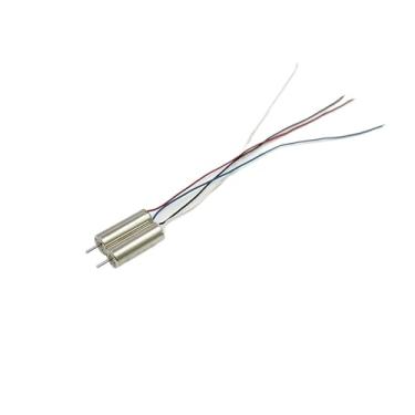 Imagem de 2 peças 720 CW CCW CCW Arranque eletrônico DC 3V 3,7V 55000RPM motor de alta velocidade para drone RC de brinquedo, quadricóptero, aeronaves