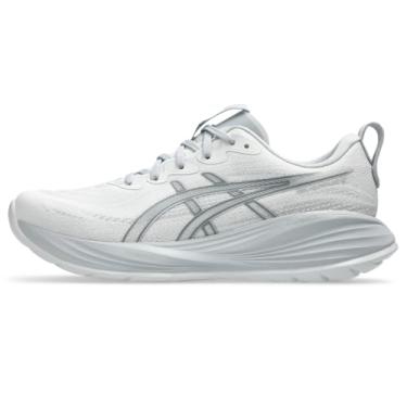 Imagem de ASICS Tênis de corrida masculino Gel-Cumulus 27, Cinza geleira/cinza médio, 46