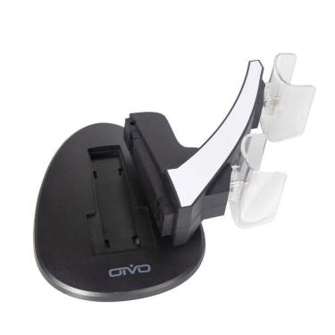 Imagem de Suporte Carregador Joystick Ps5 Na Vertical Compatível Homol