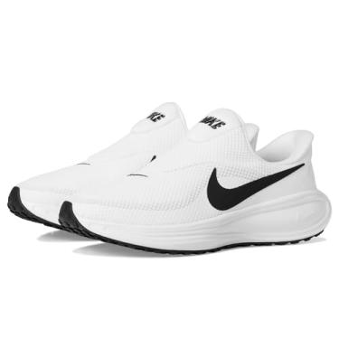 Imagem de Nike Tênis de corrida masculino Revolution 8 Road, Branco/Preto/Cinza, 40