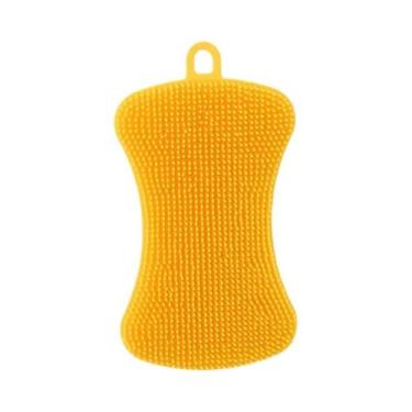 Imagem de Esponja De Silicone Para Cozinha, Escova De Limpeza Doméstica, Acessór