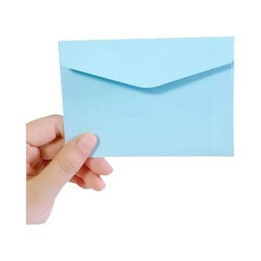 Imagem de Mini Envelopes Coloridos, 20 Peças, Papel Artesanal Multifuncional Diy