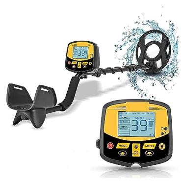 Imagem de Detector de metais subterrâneo, detector de metais (detector de ouro com bobina pequena de pesquisa à prova d'água de 28 cm de alta precisão) leve de alta precisão