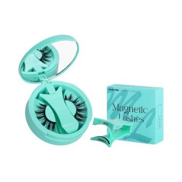 Imagem de Conjunto De Cílios Postiços Magnéticos Reutilizáveis À Prova d'Água, A