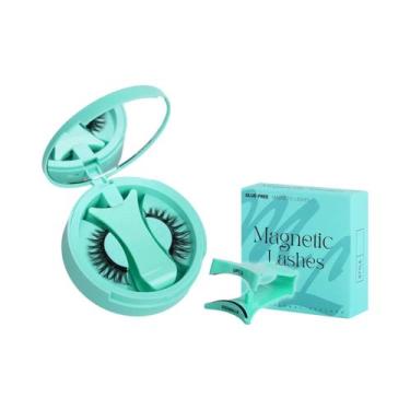 Imagem de Conjunto De Cílios Postiços Magnéticos Reutilizáveis À Prova d'Água, A
