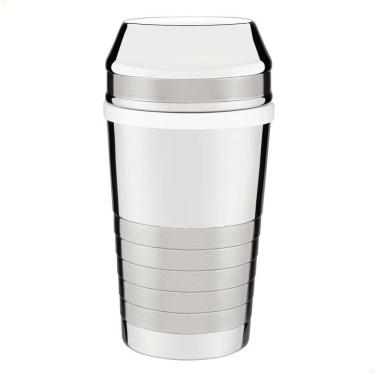 Imagem de Coqueteleira Para Drinks Tramontina Millenium Em Aço Inox Com Detalhes Foscos 680 Ml 61346080