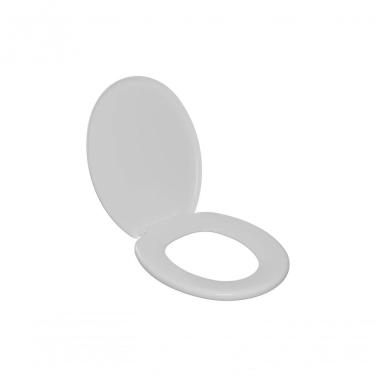 Imagem de Assento Sanitário TAJ-AS*BR1 Oval em Plástico Fechamento Convencional Almofadado Antiba...