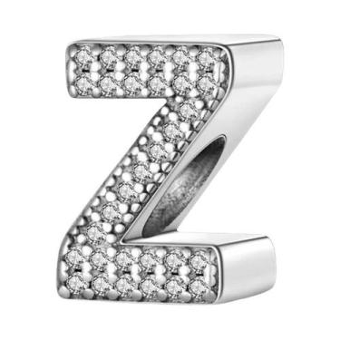 Imagem de Pingentes De Letras Em Prata Esterlina 925 Para Mulheres, 26 Letras De