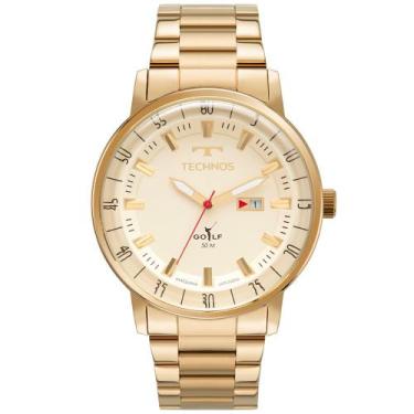 Imagem de Relógio Technos Masculino Golf Dourado - 2115LAP/1Z