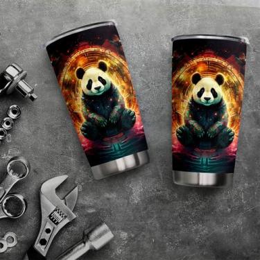 Imagem de Caneca de viagem Oasisdream Tumbler 600ml de aço inoxidável com tampa