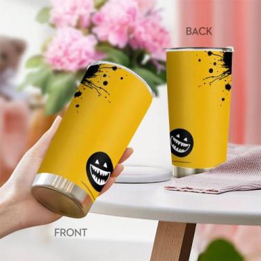 Imagem de Caneca de café de aço inoxidável Travel Tumbler Oasisdream 600ml