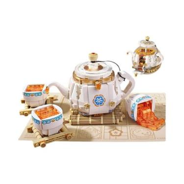 Imagem de Blocos De Montar Dim Sum Cantonês Da Cultura Chinesa 4241 Peças MOC Qu