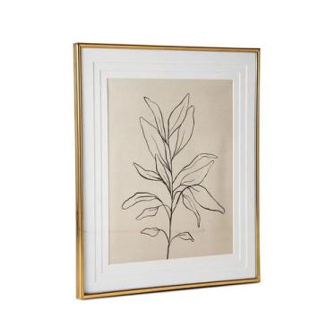 Imagem de Porta Retrato em  Metal Dourado 20x25 MART